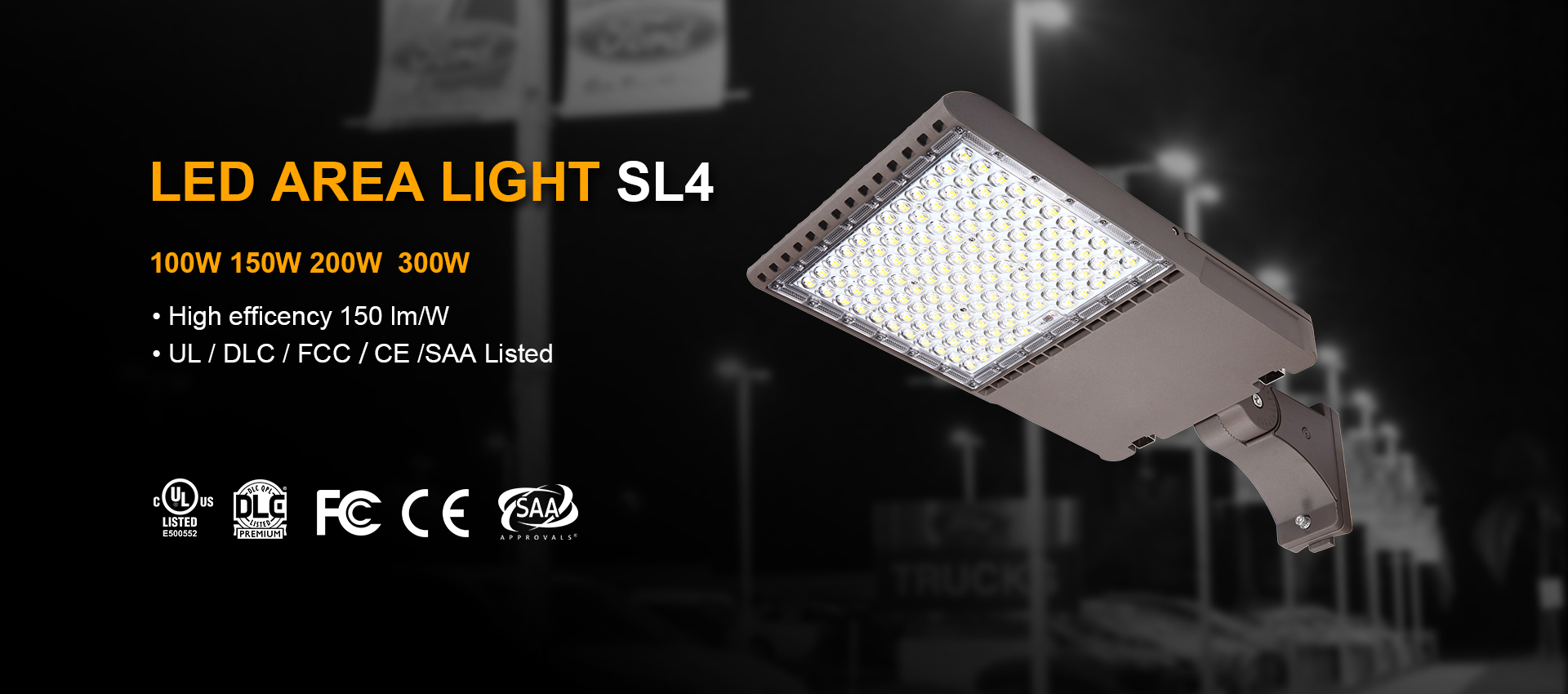 LED Area Light Fixtures